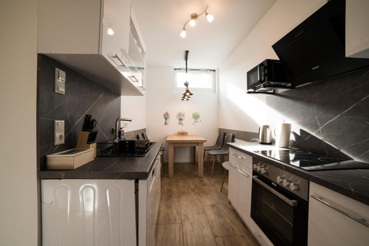 Schoene Ferienwohnung 78M2, 3 Schlafzimmer, 2 Baeder, Zentrumnah, 1Og Erfurt Ngoại thất bức ảnh